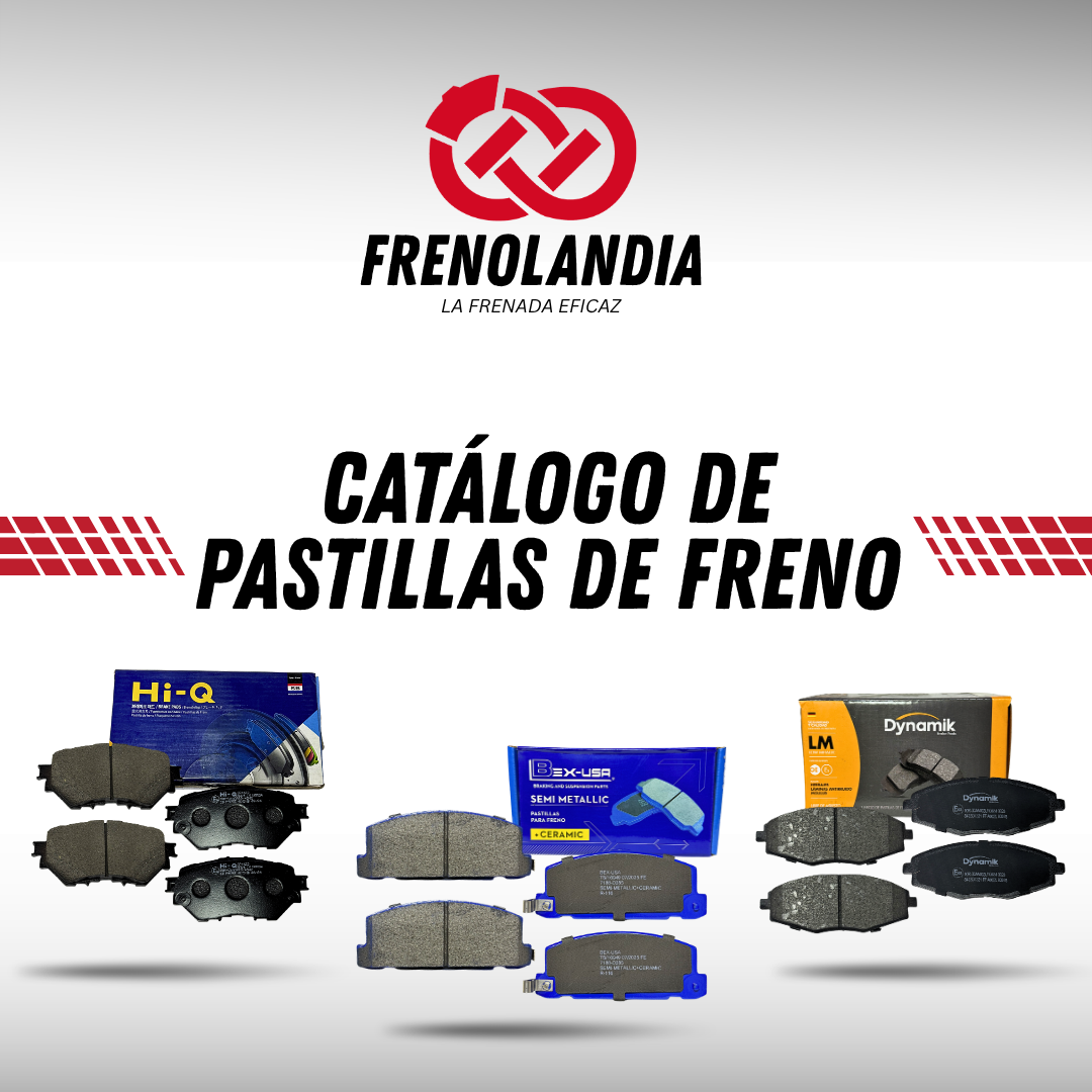 Pastillas de freno — catálogo Frenolandia
